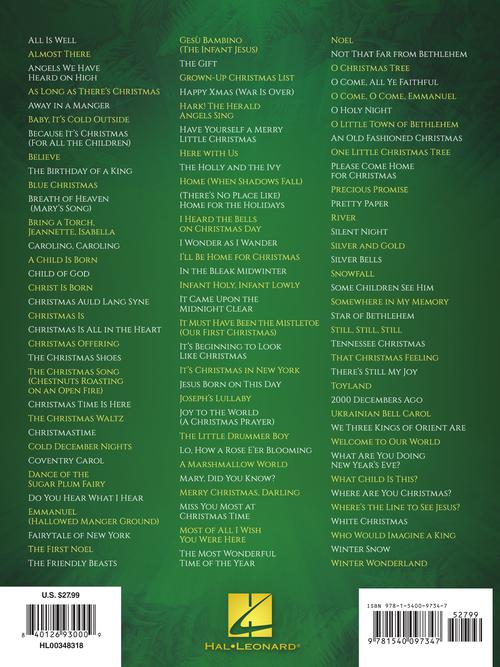 100 plus belles chansons de Noël (piano facile)