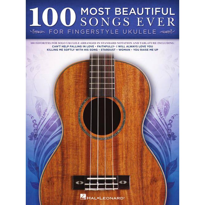 Les 100 plus belles chansons jamais écrites pour ukulélé fingerstyle