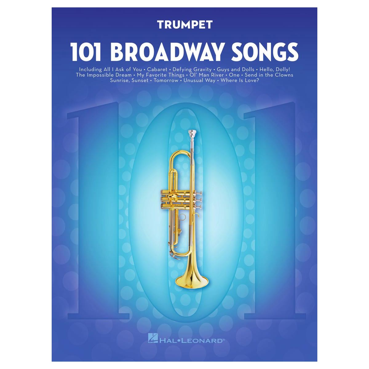 101 Broadway shows trumpet songs sheet music