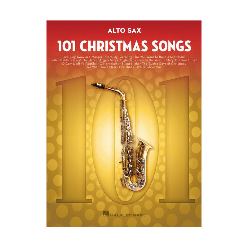 101 Songs for alto sax Christmas sheet music