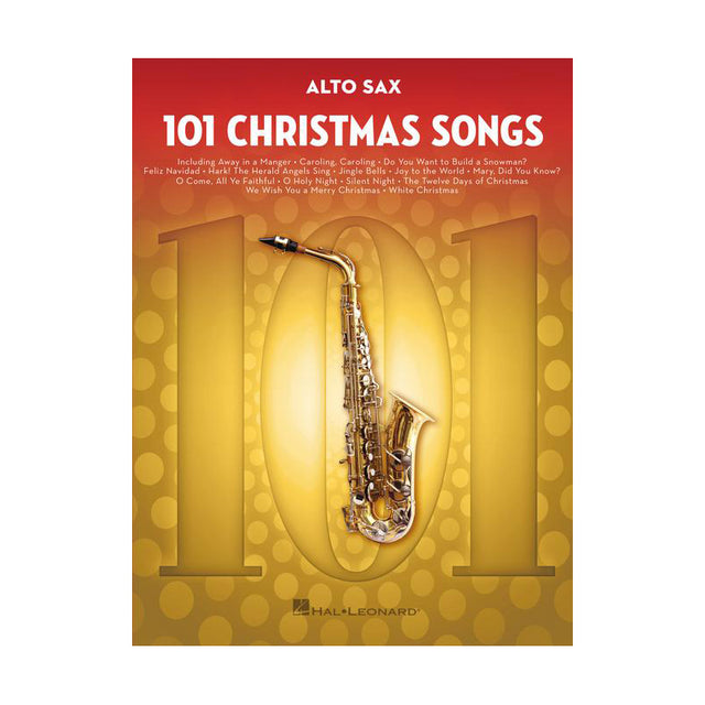 101 Songs for alto sax Christmas sheet music