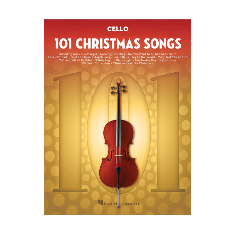 101 Songs for cello Christmas sheet music