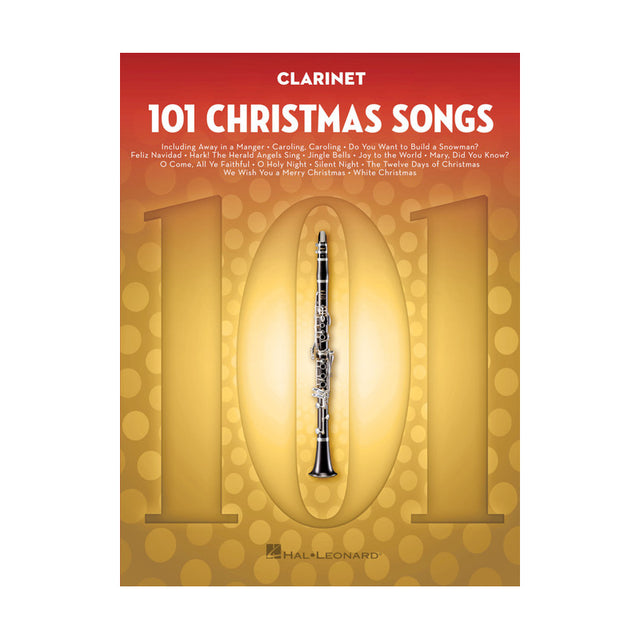 101 Songs for clarinet Christmas sheet music