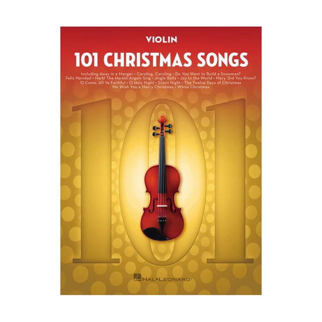 101 Songs for violin Christmas sheet music