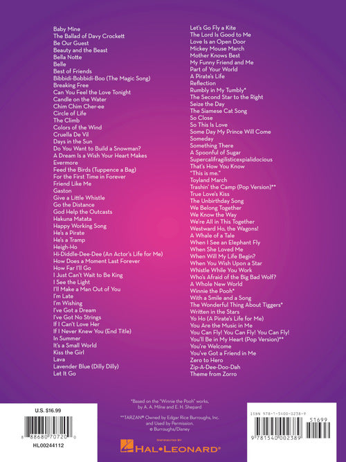 101 Disney Songs for Horn