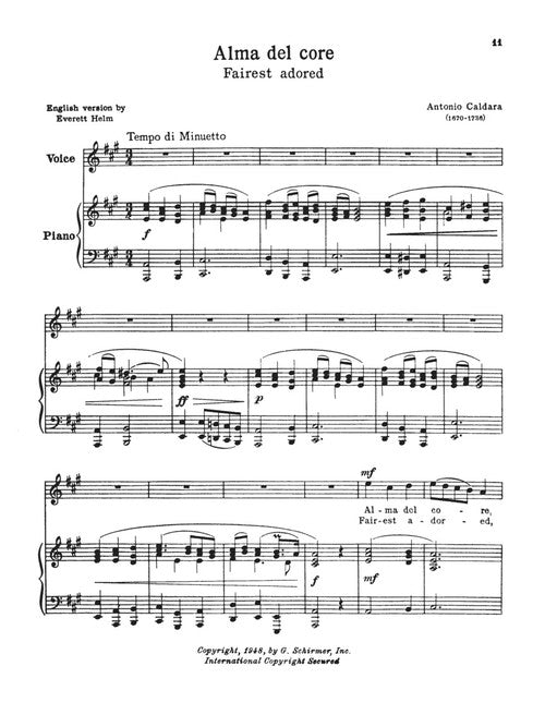 24 Italian Songs and Arias for Medium High Voice