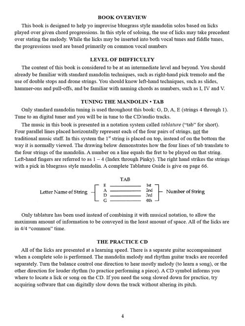 400 mandolin licks sheet music