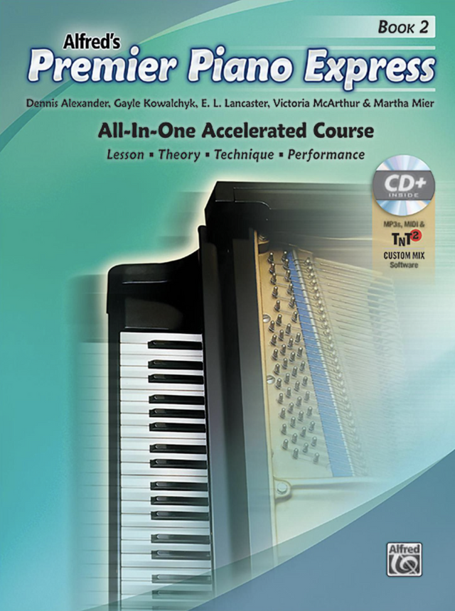 Alfred piano books express method  sheet music