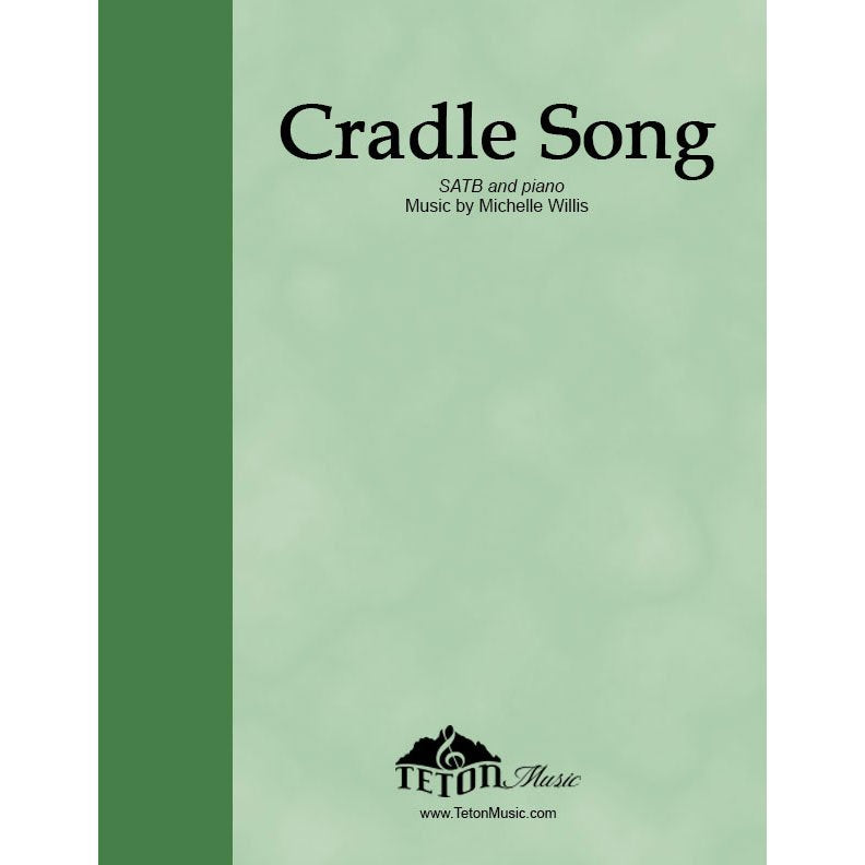 Cradle song choir sheet music