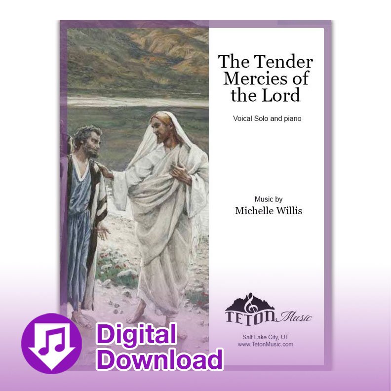 Free LDS sheet music of tender mercies by elder bednar