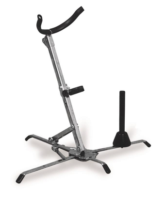 Support de saxophone classique Hamilton avec cheville et sac