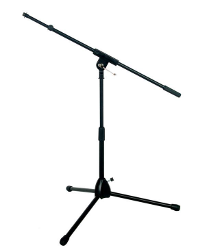 Pied de micro à trépied court Hamilton StagePro avec perche télescopique