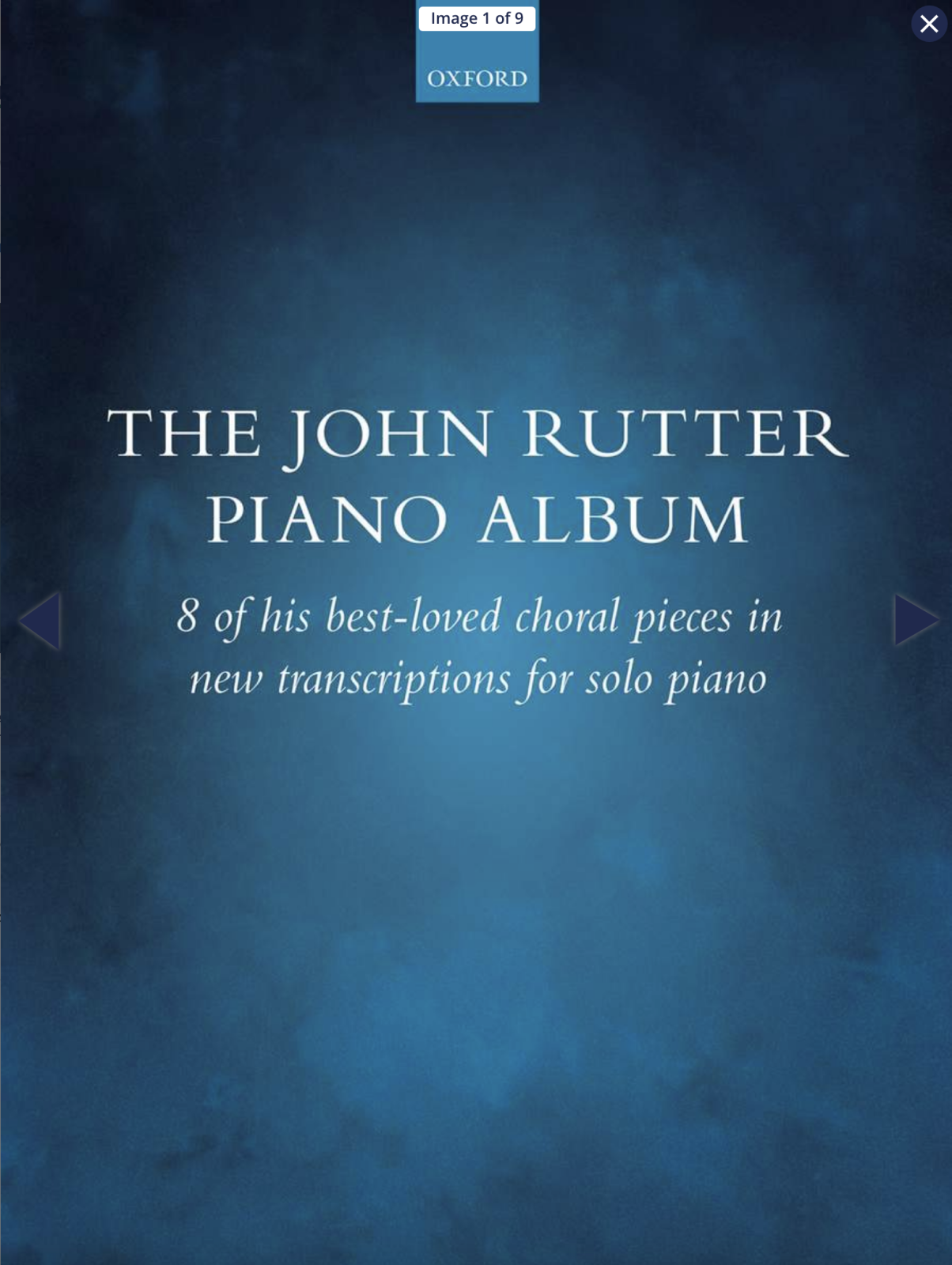 L'album pour piano de John Rutter