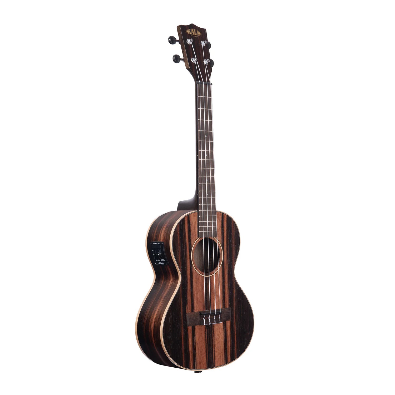 Striped Ebony Tenor Ukulele w/ EQ