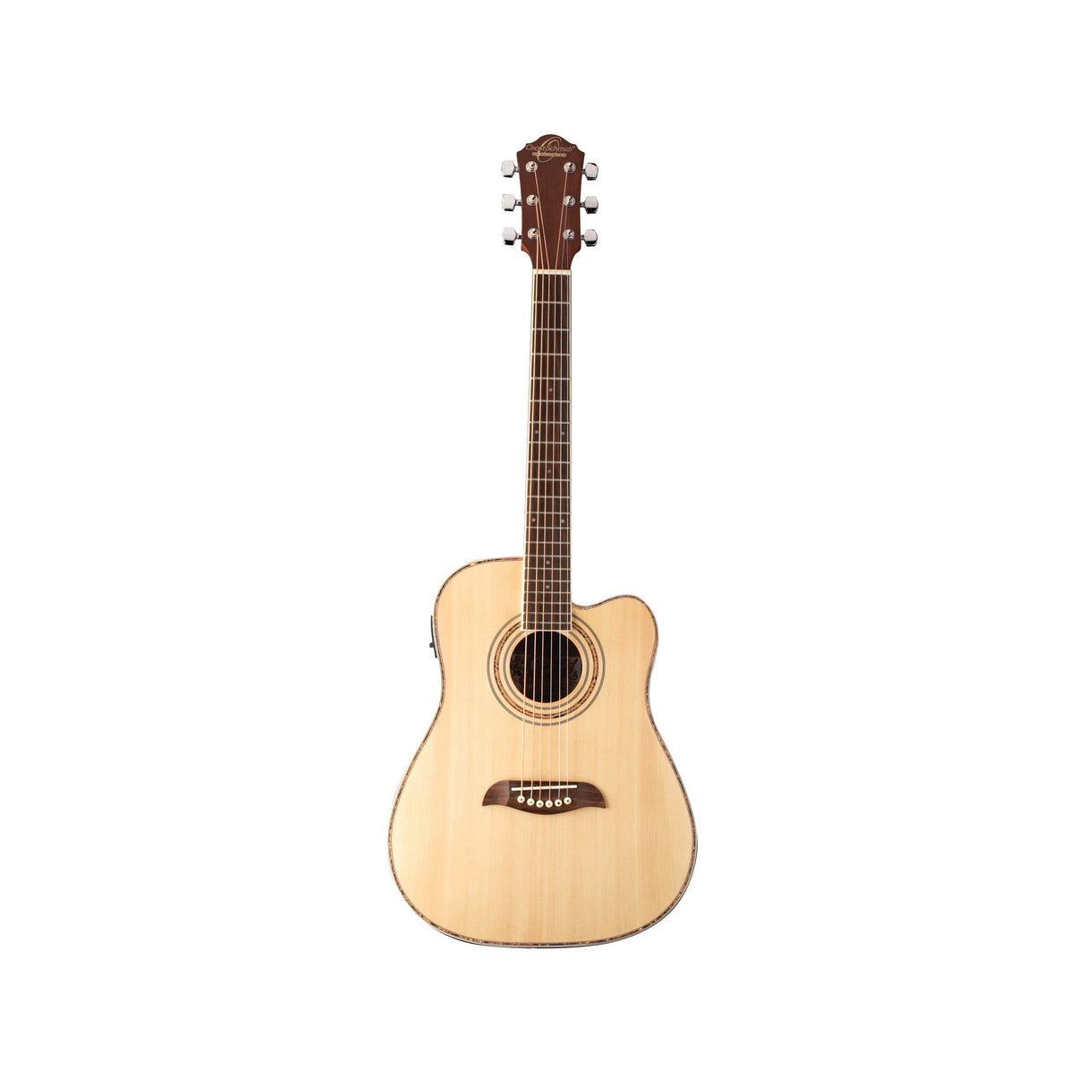 Guitare électro-acoustique 3/4 Dreadnought Pan Coupé Oscar Schmidt