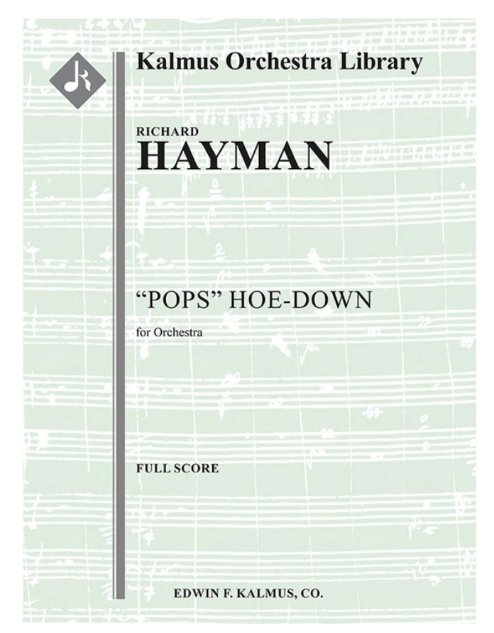 "Pops" Hoe Down (Conductor Score)