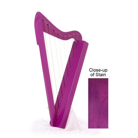 Rees harps harpsicle in purple