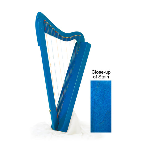Rees harps harpsicle in blue
