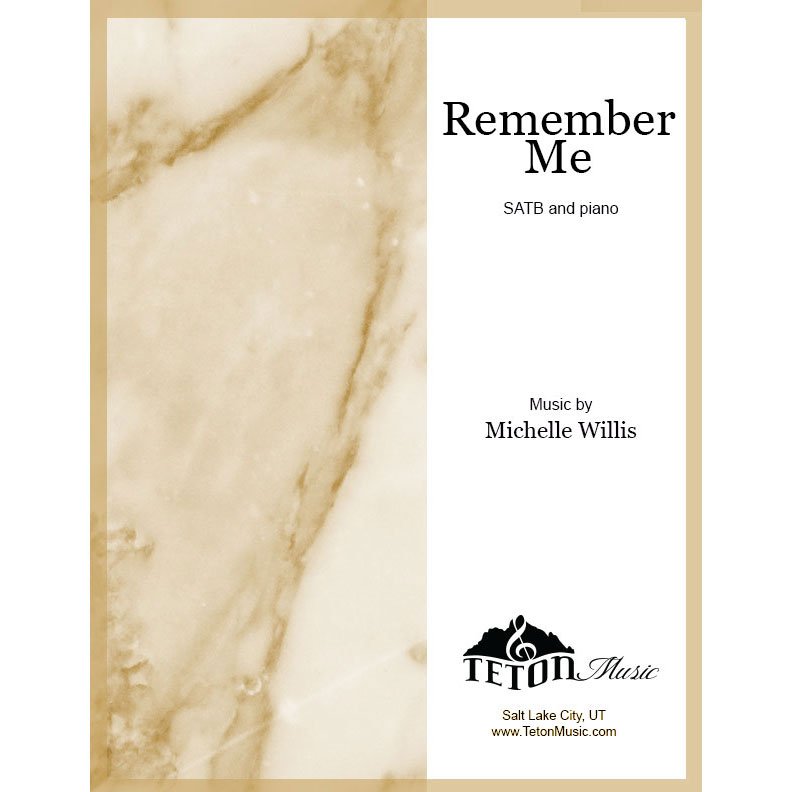 Remember me 9/11 September 11 sheet music for choir
