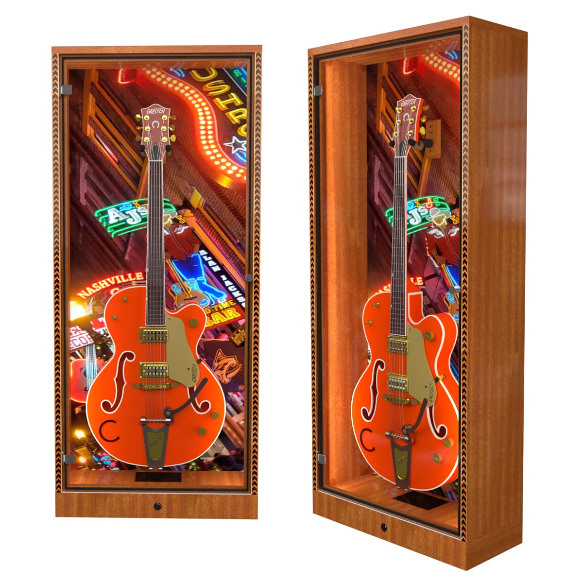 The ShowCase Deluxe Guitar Display Case