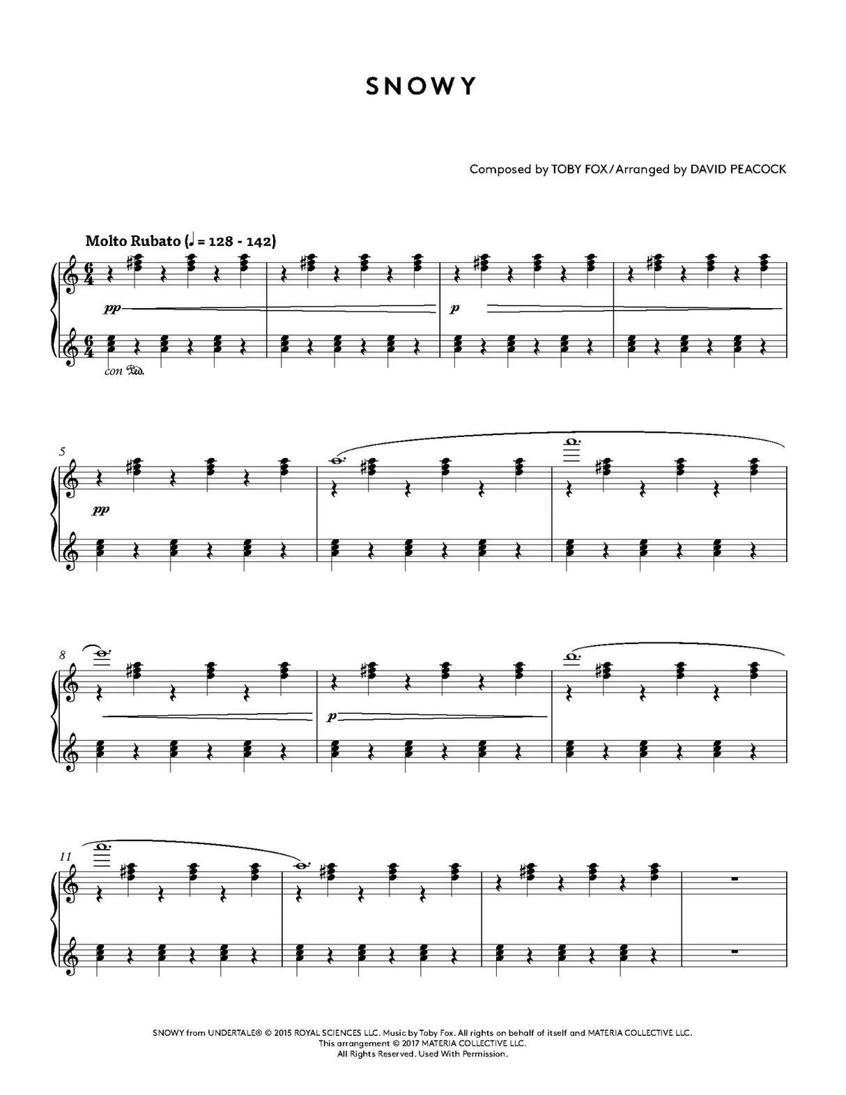 UNDERTALE Piano Collections