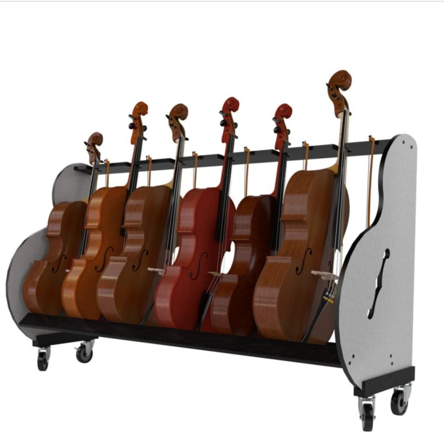 The Band Room™ Cello Storage Rack for Music Teachers
