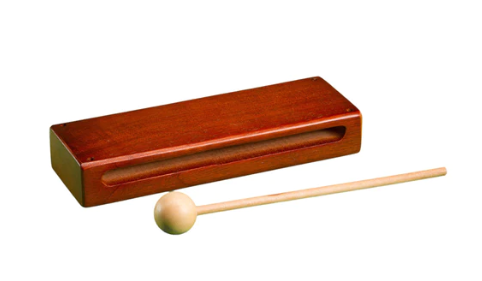 Wood Block with Mallet