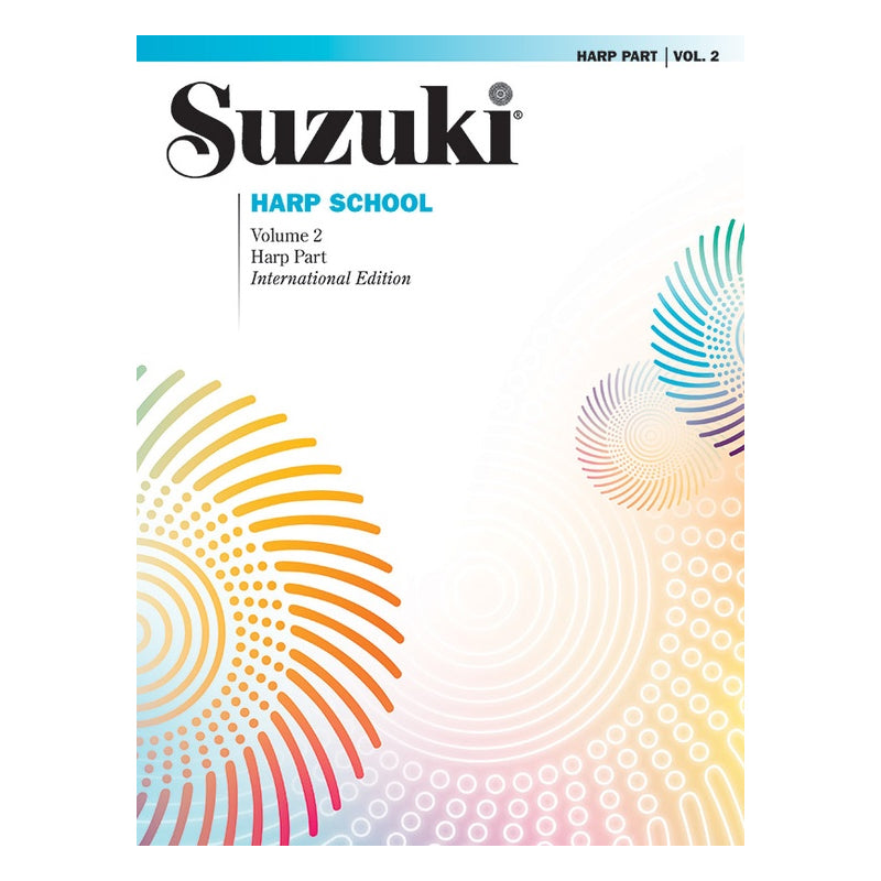 Suzuki harp method sheet music book