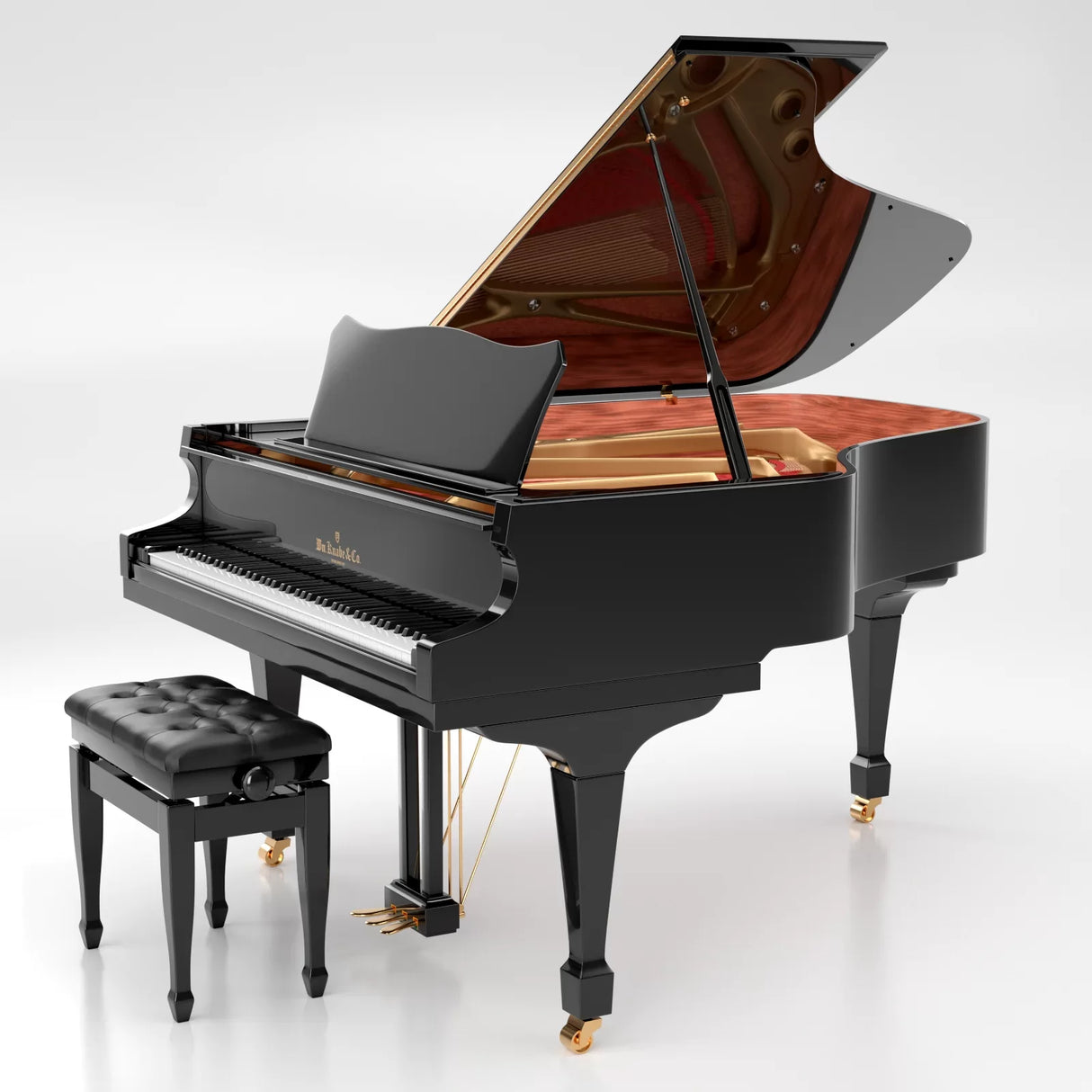 Piano à queue de concert Knabe 6'1"