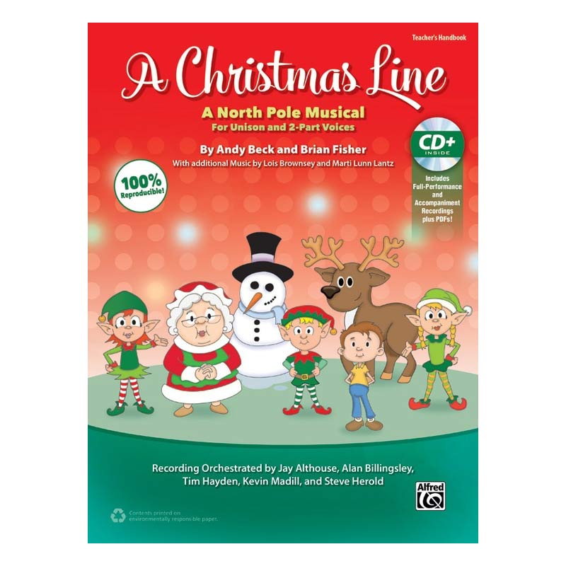 a christmas line kids musical shows