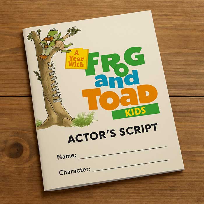 a year with frog and toad kids script by broadway jr