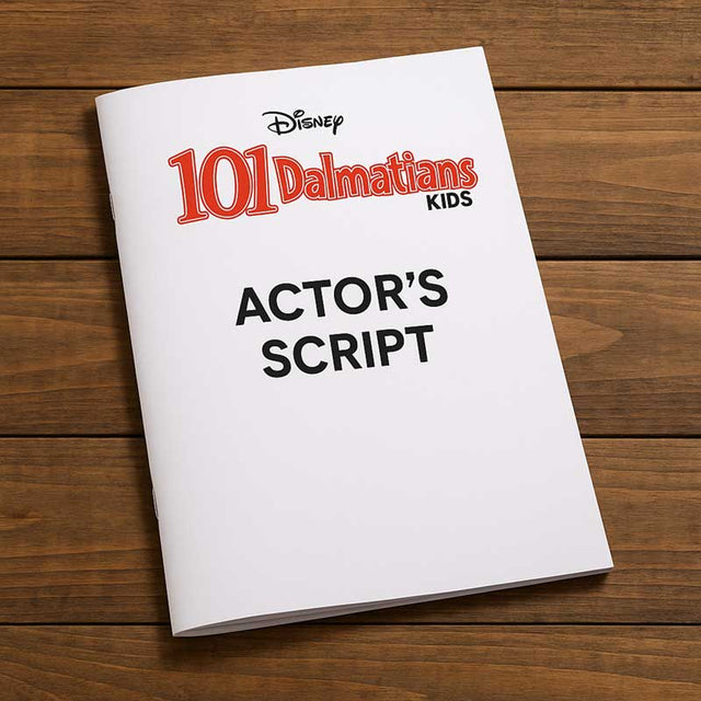 actor script for disney's 101 dalmatian kids broadway jr show