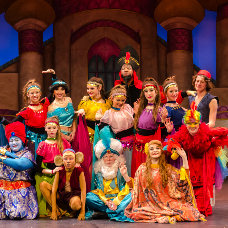 aldaddin jr musical shows cast costumes