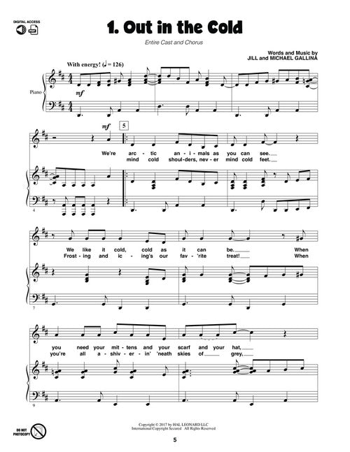 arctic animal antics mini kids musicals