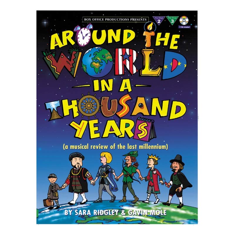 around the world in a thousand years musical review for kids