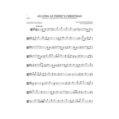 as long as there's christmas sheet music for viola