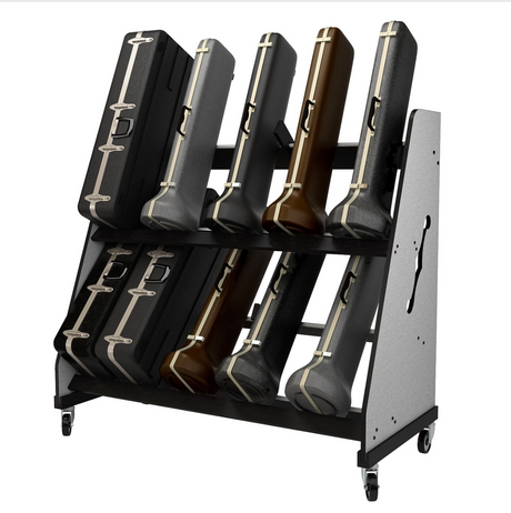 band instrument storage for trombone and classroom