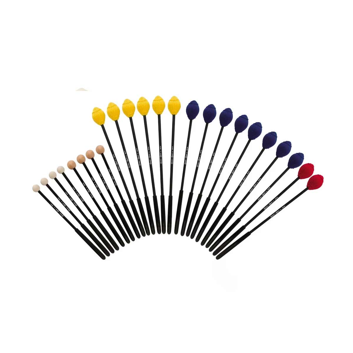set of west music basic beat mallets 12 pack