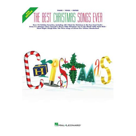 best christmas songs ever sheet music for piano, vocal and guitar