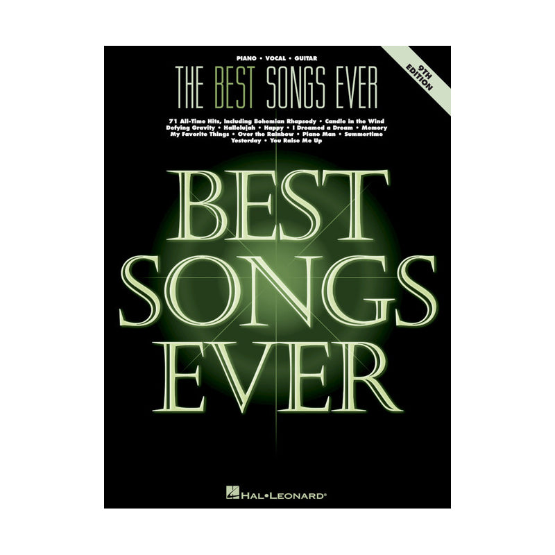 best songs ever piano vocal guitar sheet music