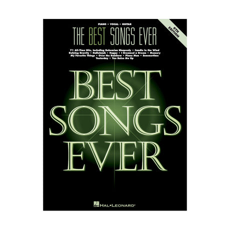 best songs ever piano vocal guitar sheet music