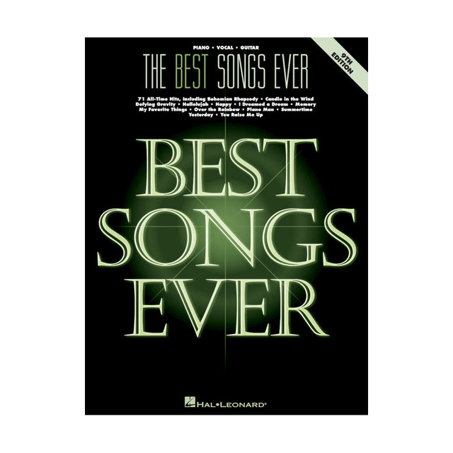 best songs ever piano vocal guitar sheet music