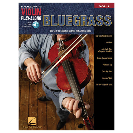 Bluegrass violin sheet music with play along