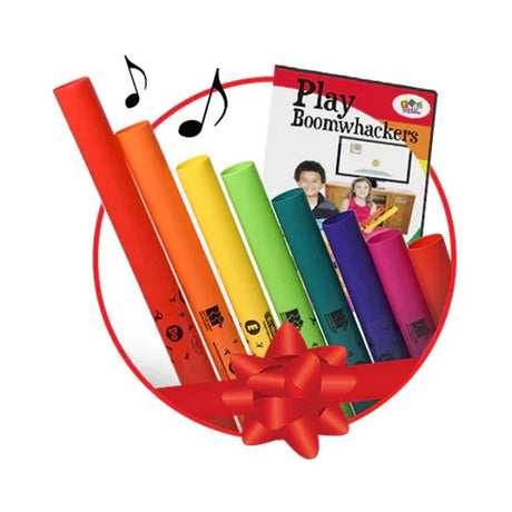 Boomwhackers full set kids musical instruments gift bundle