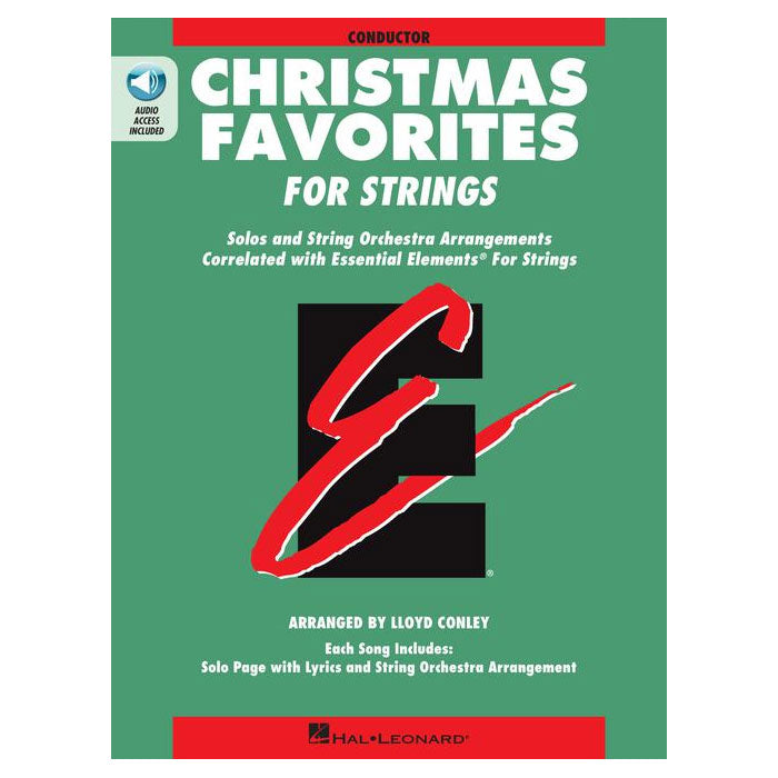 Essential Elements Christmas Favorites for Strings (Conductor)