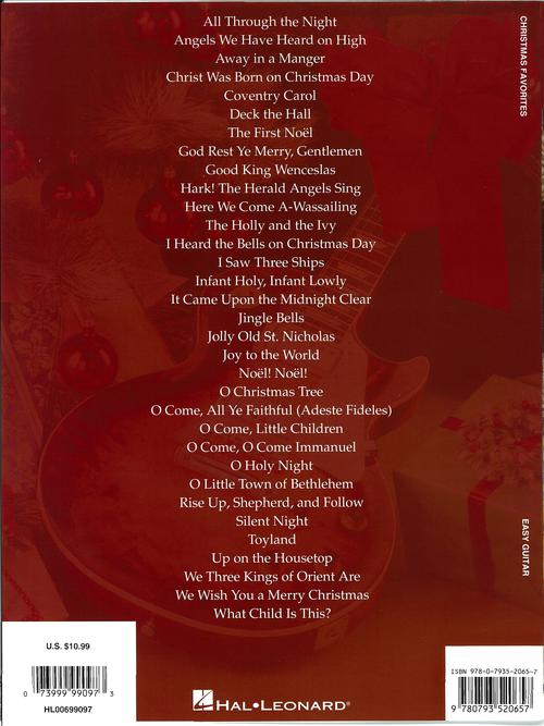 Christmas Favorites - Easy Guitar