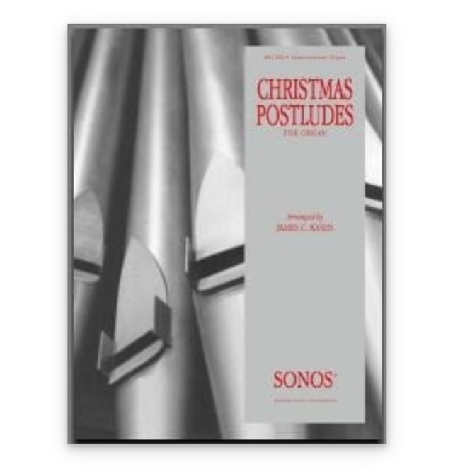 Christmas organ sheet music for church by james kasen