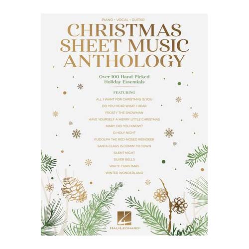 christmas sheet music anthology piano, guitar and vocal