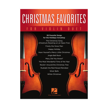 CHristmas sheet music in violin duet