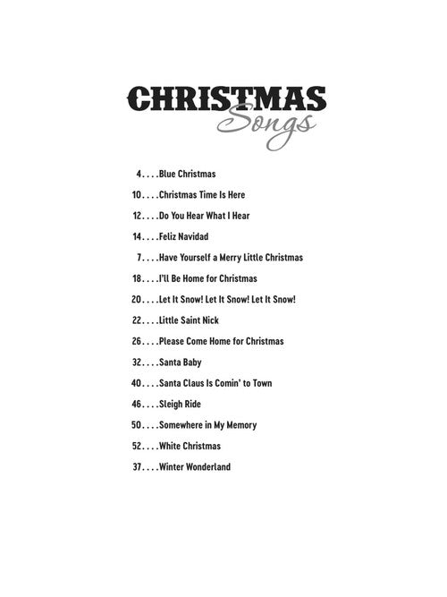Christmas Songs - Deluxe Guitar Play-Along
